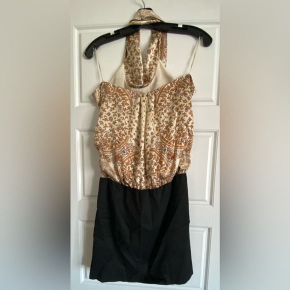 NWT LIU JO Silk Blouson Dress - Picture 2 of 11